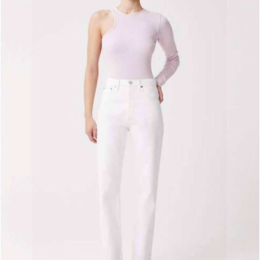 AGOLDE Bea Cutaway Bodysuit size L